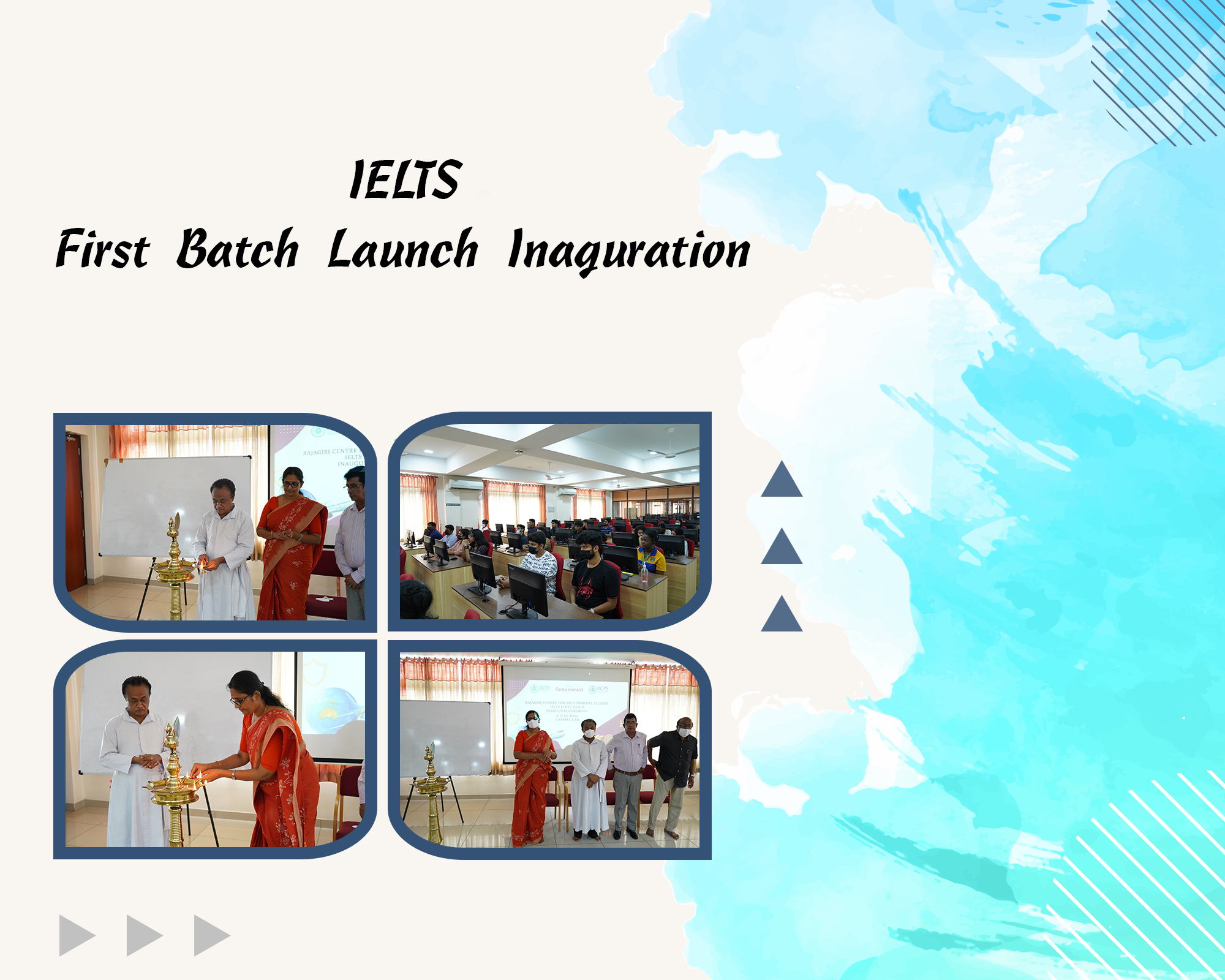 IELTS First Batch Launch Inaguration